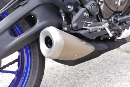 Verstellbarer Auspuff Yamaha MT-07