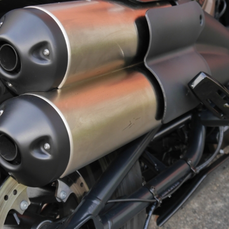 Verstellbarer Auspuff Harley Sportster S