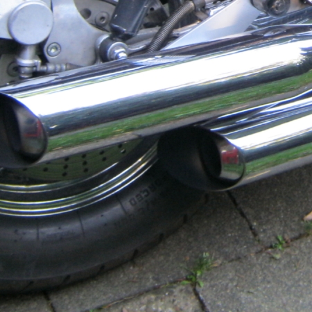 Verstellbarer Auspuff Vance and Hines CLASSIC II SLIP-ONS