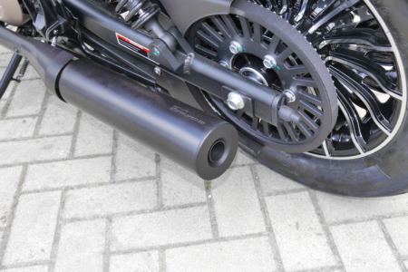 Verstellbarer Auspuffumbau Benda Rock 125