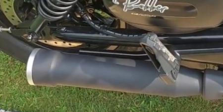 Verstellbarer Auspuffumbau für MSDONO Auspuff für Hyosung GV 125 300 S Aquila
